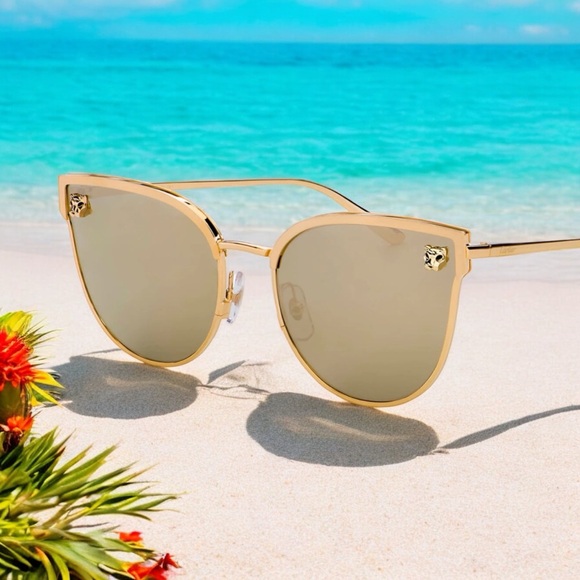 🔥PANTHÈRE DE CARTIER SUNGLASSES NIB! - Picture 13 of 16